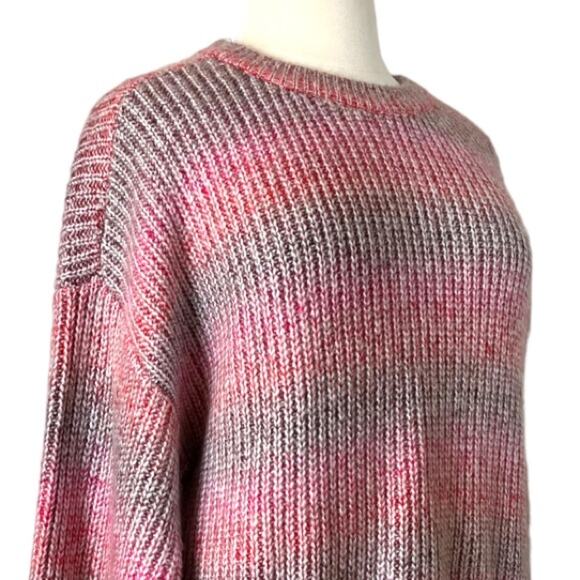Universal Thread Target Women’s Sweater Crew Neck Ombre Pink Gray Size XXL Plus - Picture 6 of 12